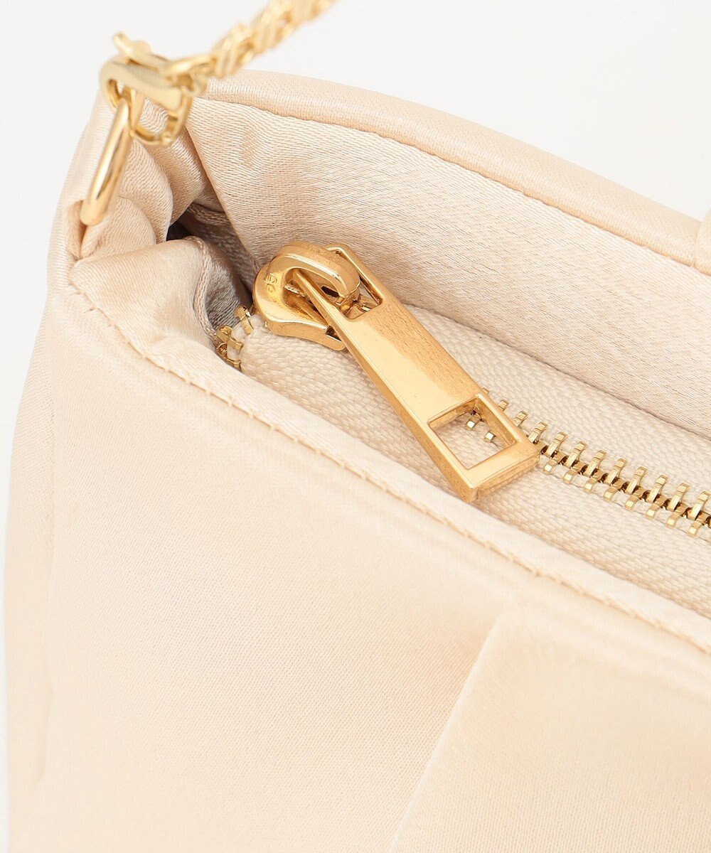 ANY SIS 【2WAY】ビジュー調タック パーティバッグ 