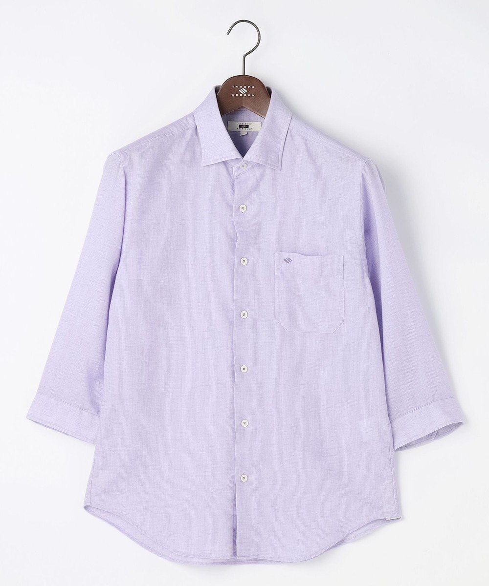 JOSEPH ABBOUD 【サステイナブル・JAPANファブリック】ソアロンパナマシャンブレーシャツ 