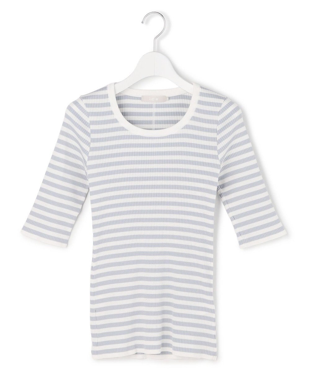 ICB 4×2リブ プルオーバーカットソー 