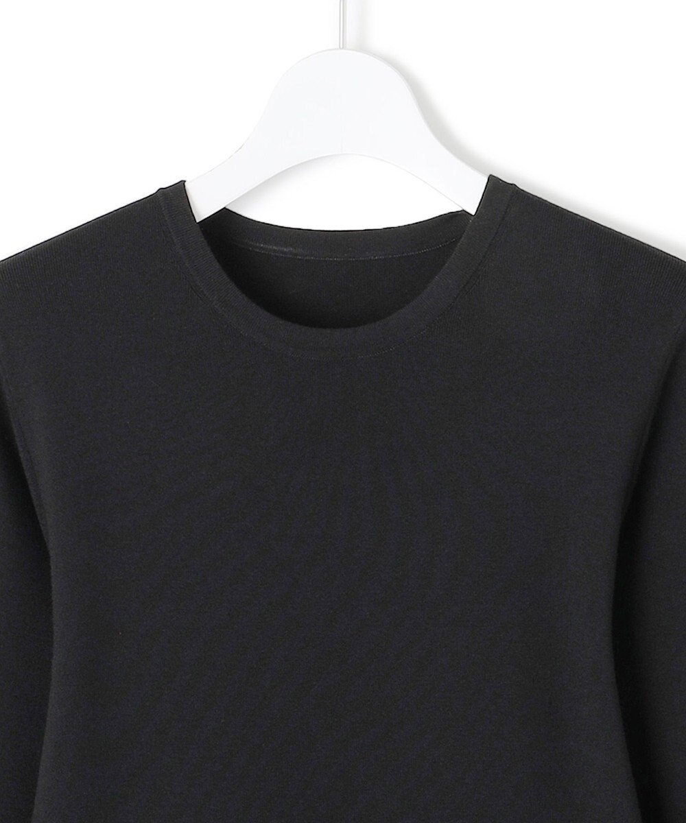 23区 【滝沢眞規子さん着用/一部店舗限定/洗える】ニットコンビジャカード ワンピース 