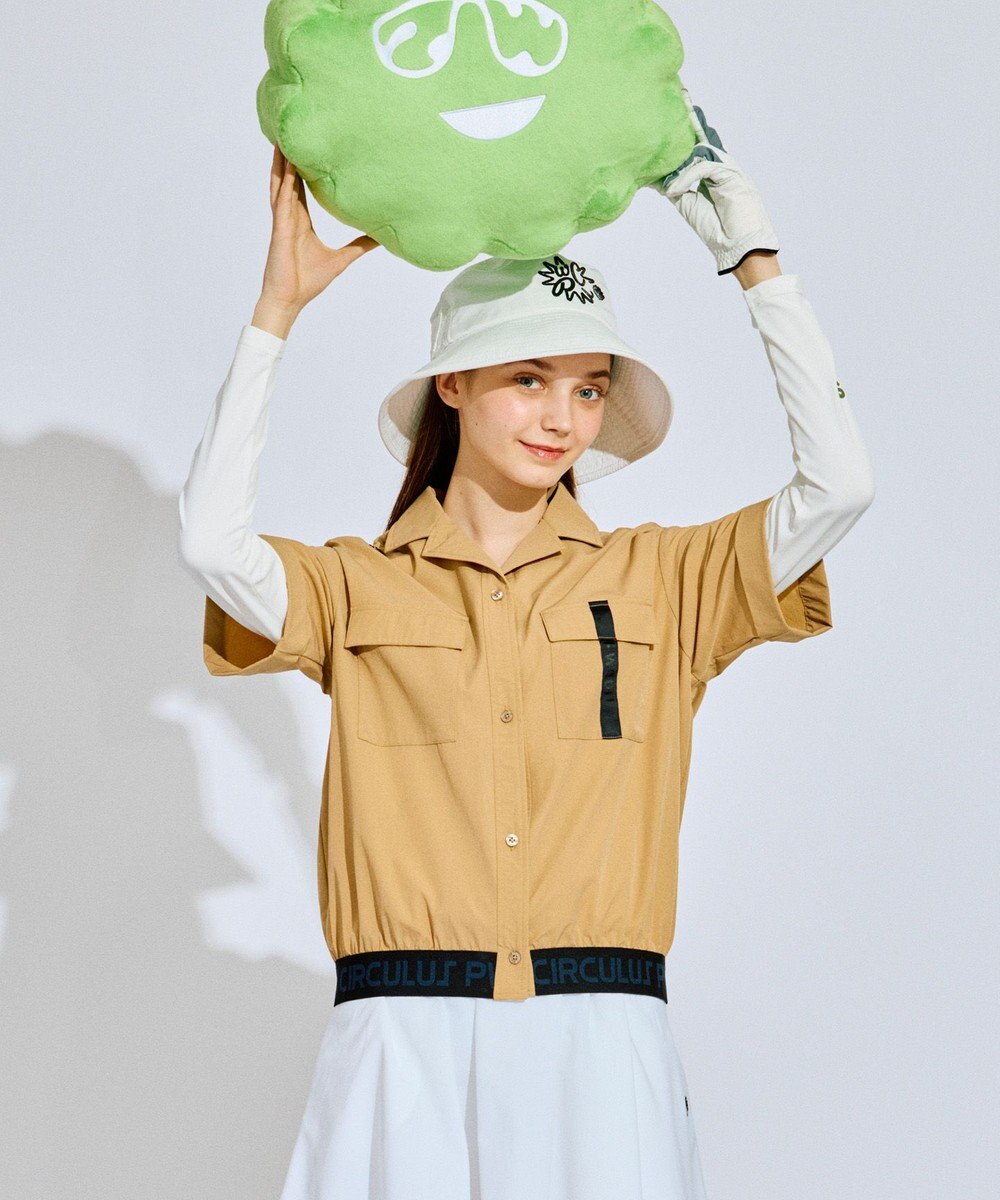 PW CIRCULUS 【WOMEN】サファリシャツ ゴルフウェア レディース 