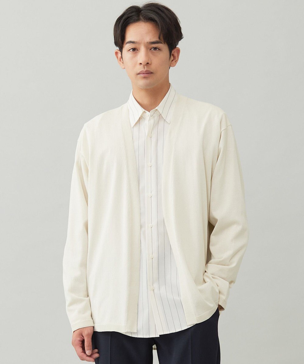 UNFILO MENS アラエルエアリーシアーカーデ 