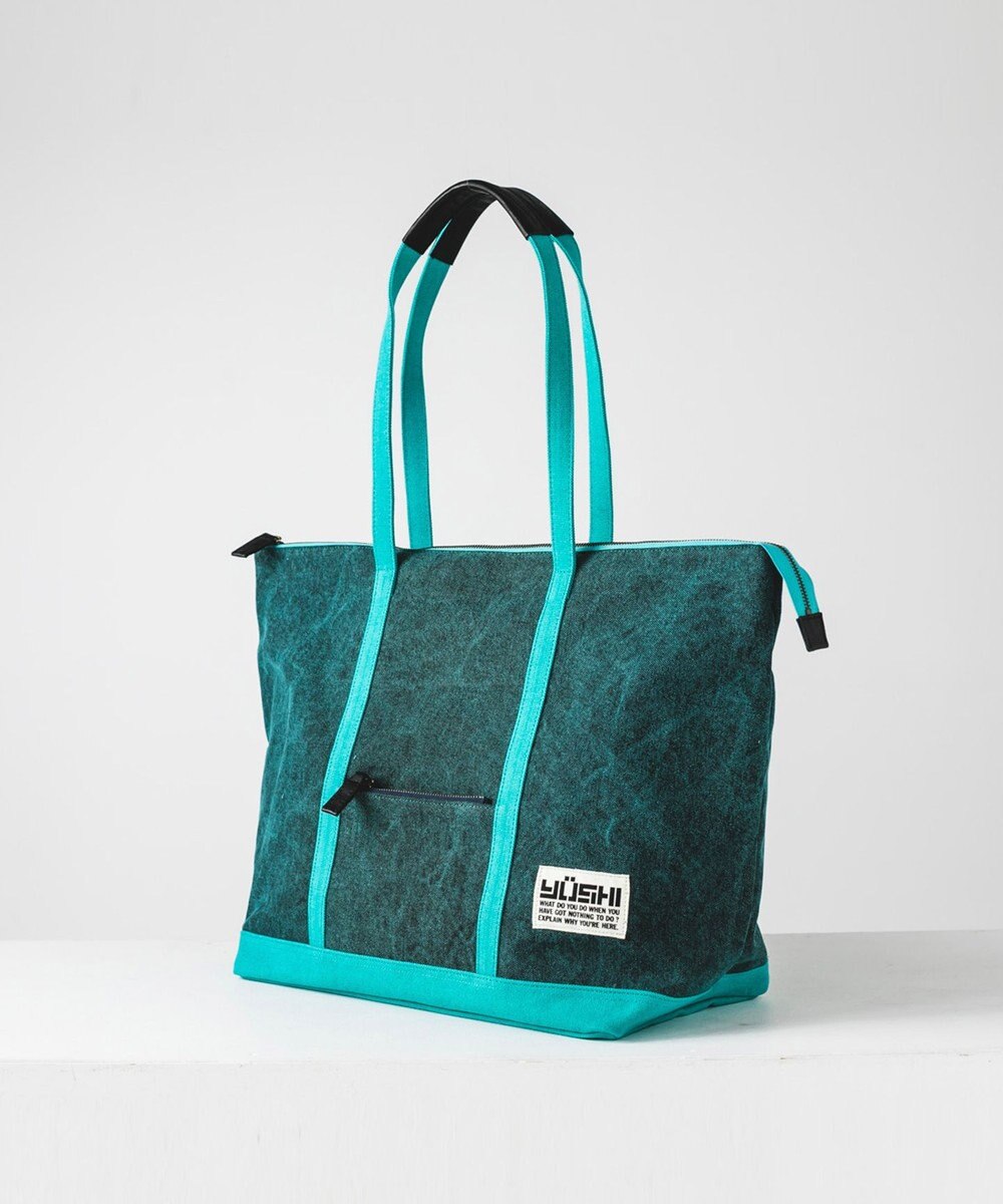 YUSHI Enjoy life - TOTE (L) 帆布トートバッグ 