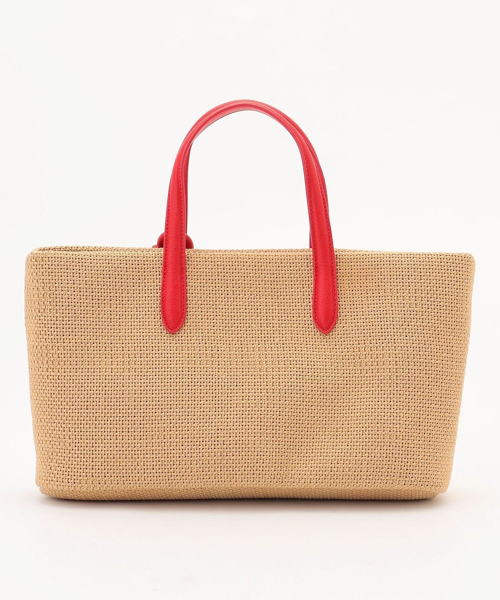 ANY ワイドフェイクラフィアトートバッグ 