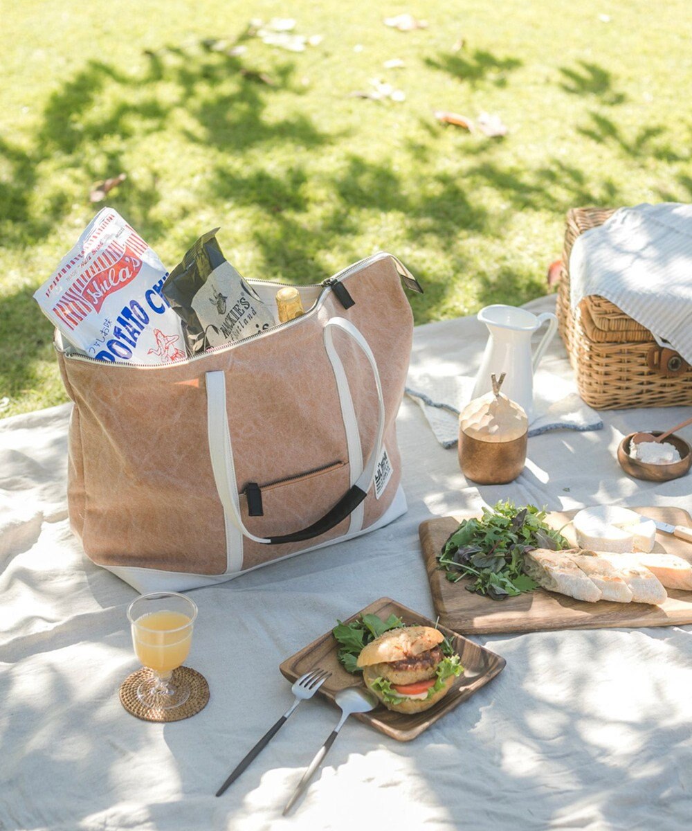 YUSHI Enjoy life - TOTE (L) 帆布トートバッグ 