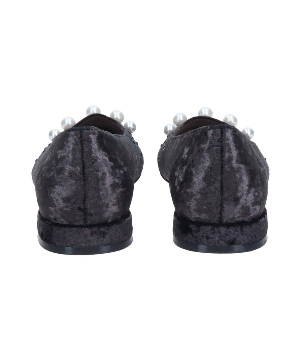 Bridget Birkin 【Bridget Birkin】パールストーンベロアパンプス 