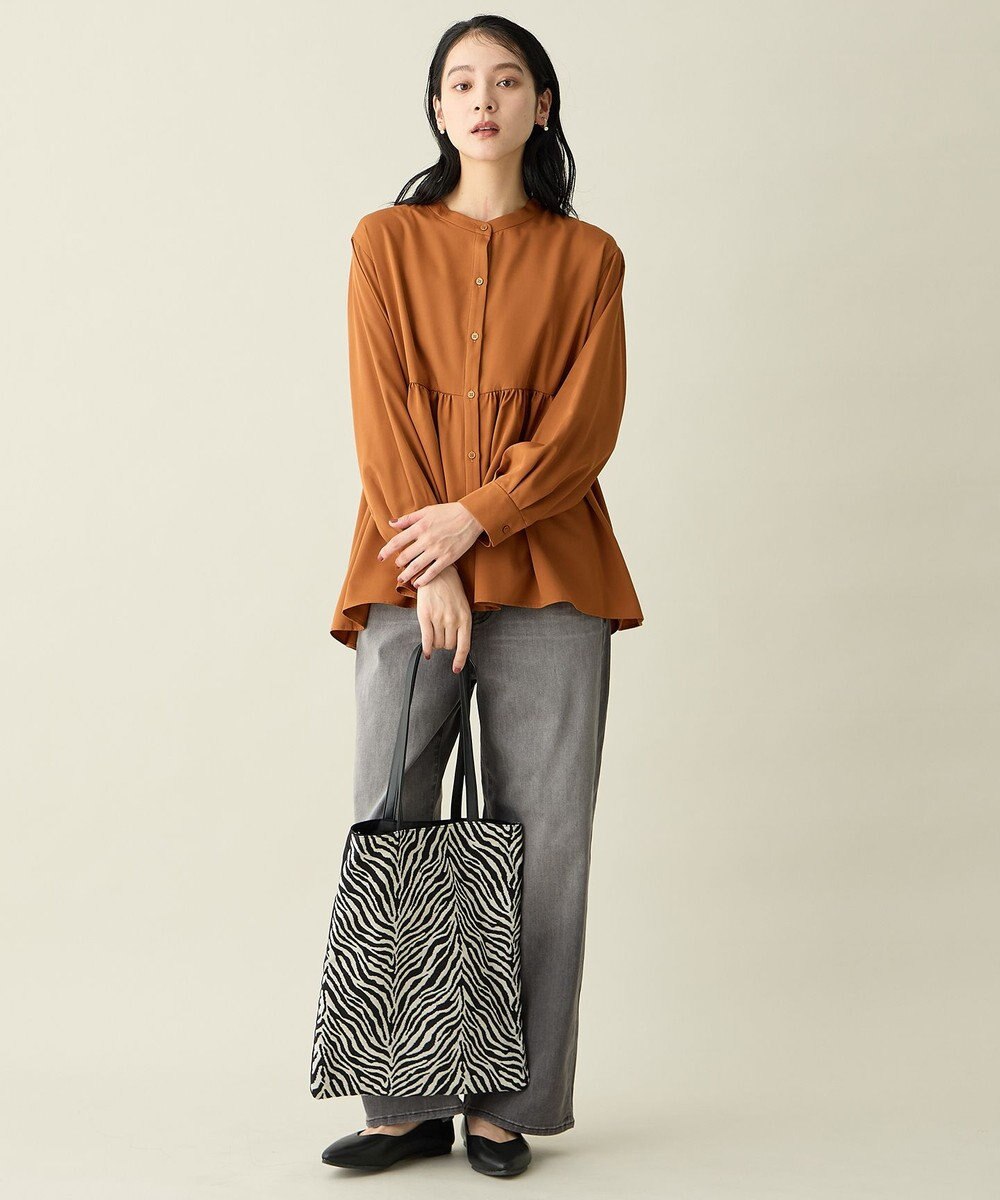 ANY エニィファンクションペプラムブラウス 