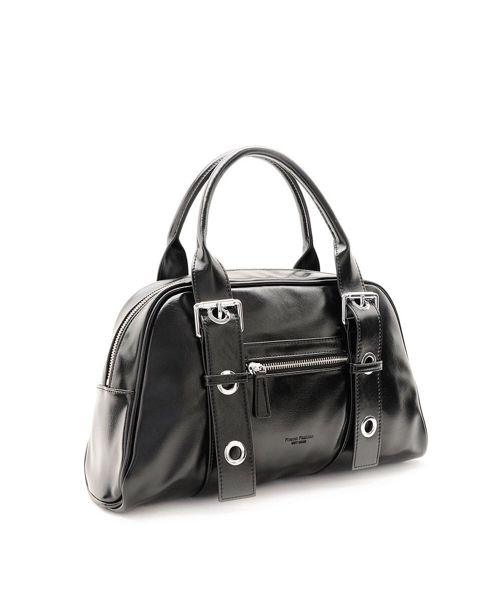 MioFIRANO ベルトハンドルボストンバッグ　FR エフアール 