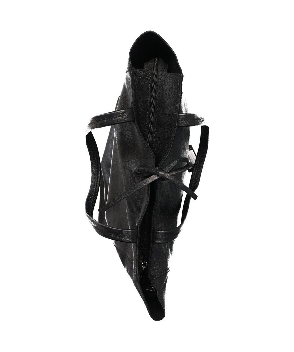 INTER-CHAUSSURES 【ANDREA CARDONE ITALI】メタリックレザートートバッグ 