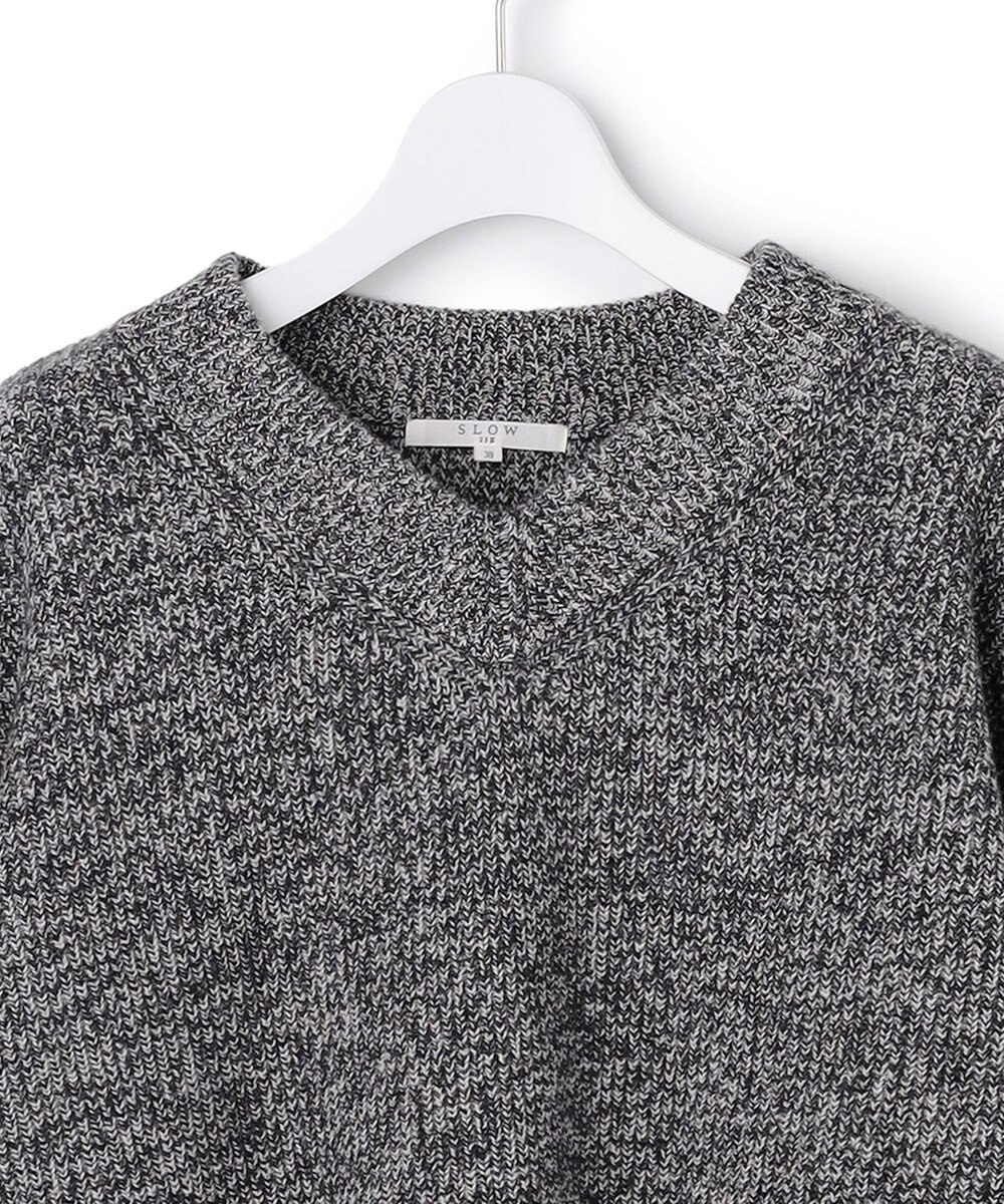 23区 S 【SLOW/一部店舗限定】ソフトウール Vネック ニット 