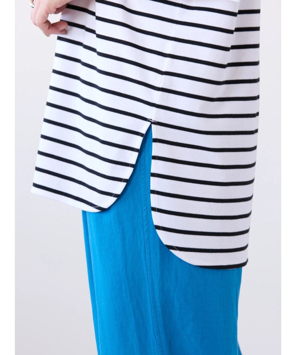 AMERICAN HOLIC 抗菌防臭＋ＵＶカット裾ラウンドカットチュニック 