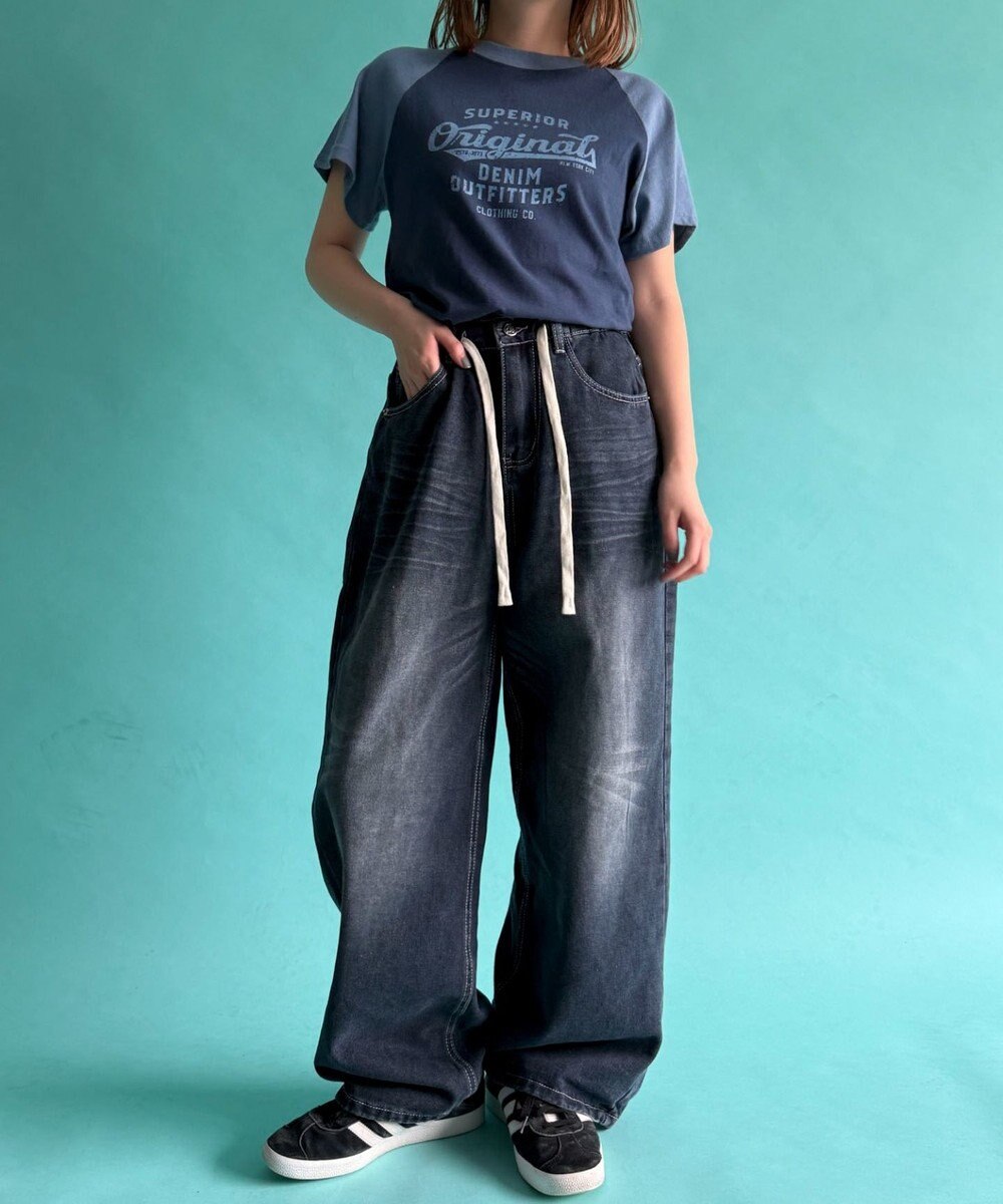 WEGO ロゴラグランT 