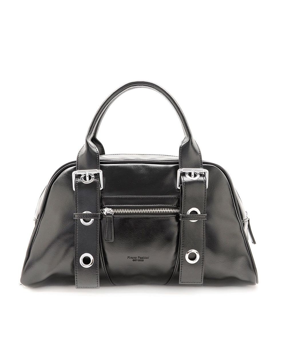 MioFIRANO ベルトハンドルボストンバッグ　FR エフアール 