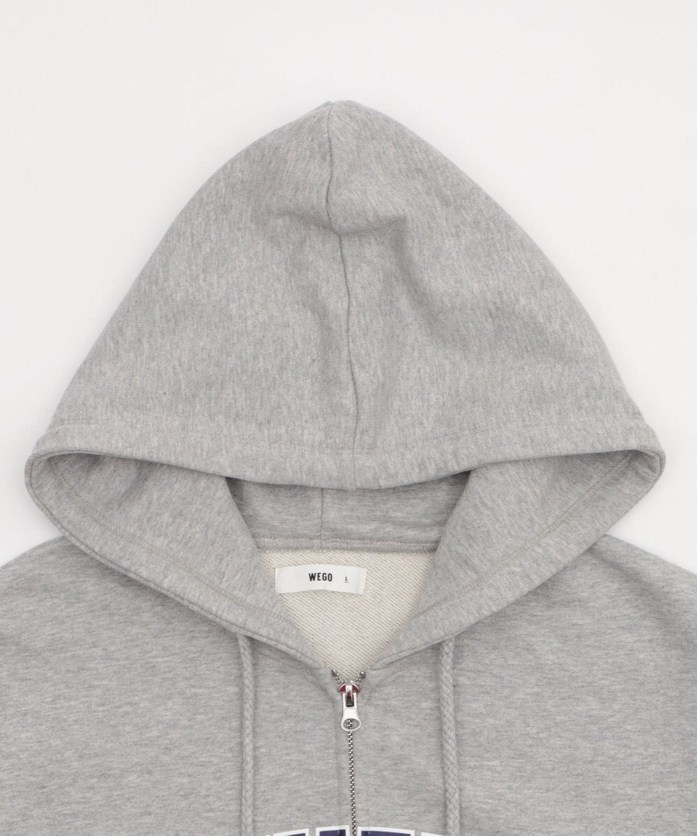 WEGO 【ユニセックス着用ITEM】カレッジロゴジップパーカー（SS） 