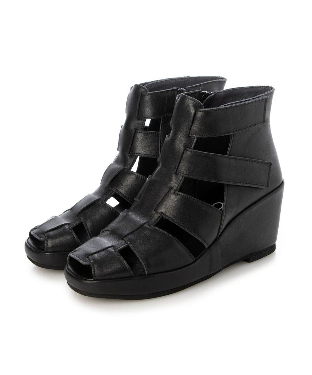 MODE ET JACOMO <D'ICI>グラディエーターウエッジブーツサンダル 