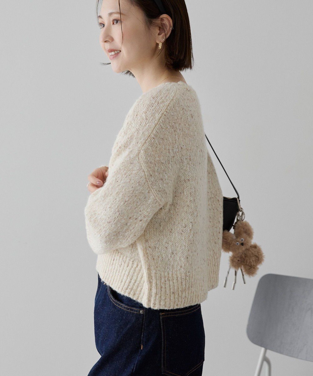 AMERICAN HOLIC ラメmixネップニットプルオーバー 