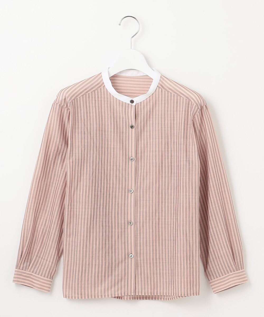 J.PRESS LADIES L シアーピンストライプ カットソー 