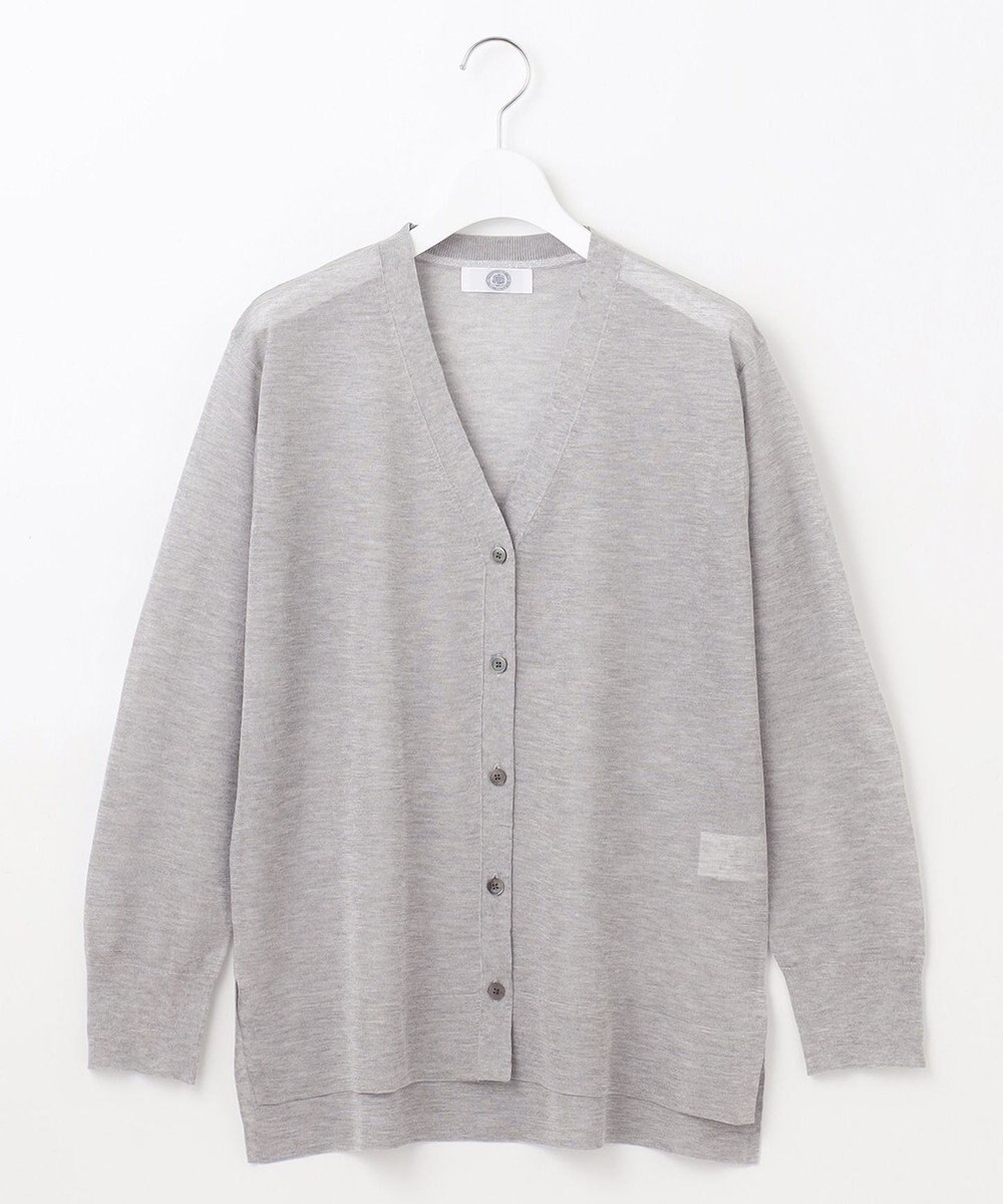 J.PRESS LADIES L 【WEB限定カラーあり・洗える】Vis/Peスパーク シアー カーディガン 