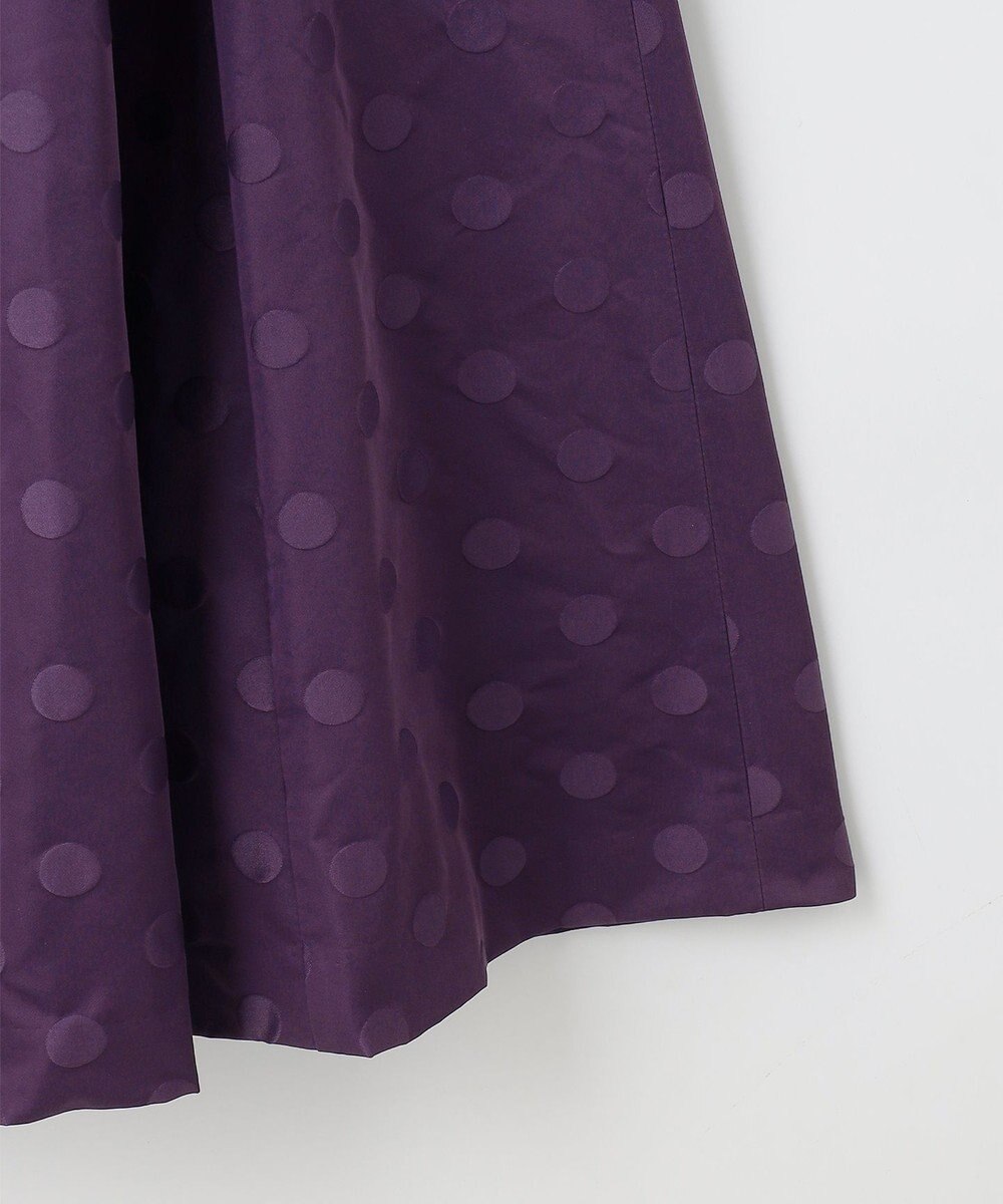 組曲 ドットジャガード フレア スカート 