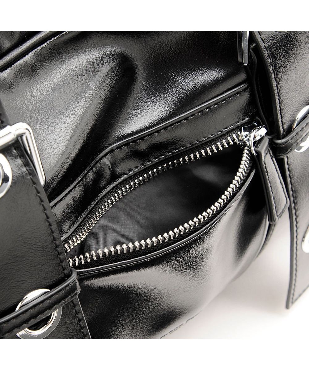 MioFIRANO ベルトハンドルボストンバッグ　FR エフアール 