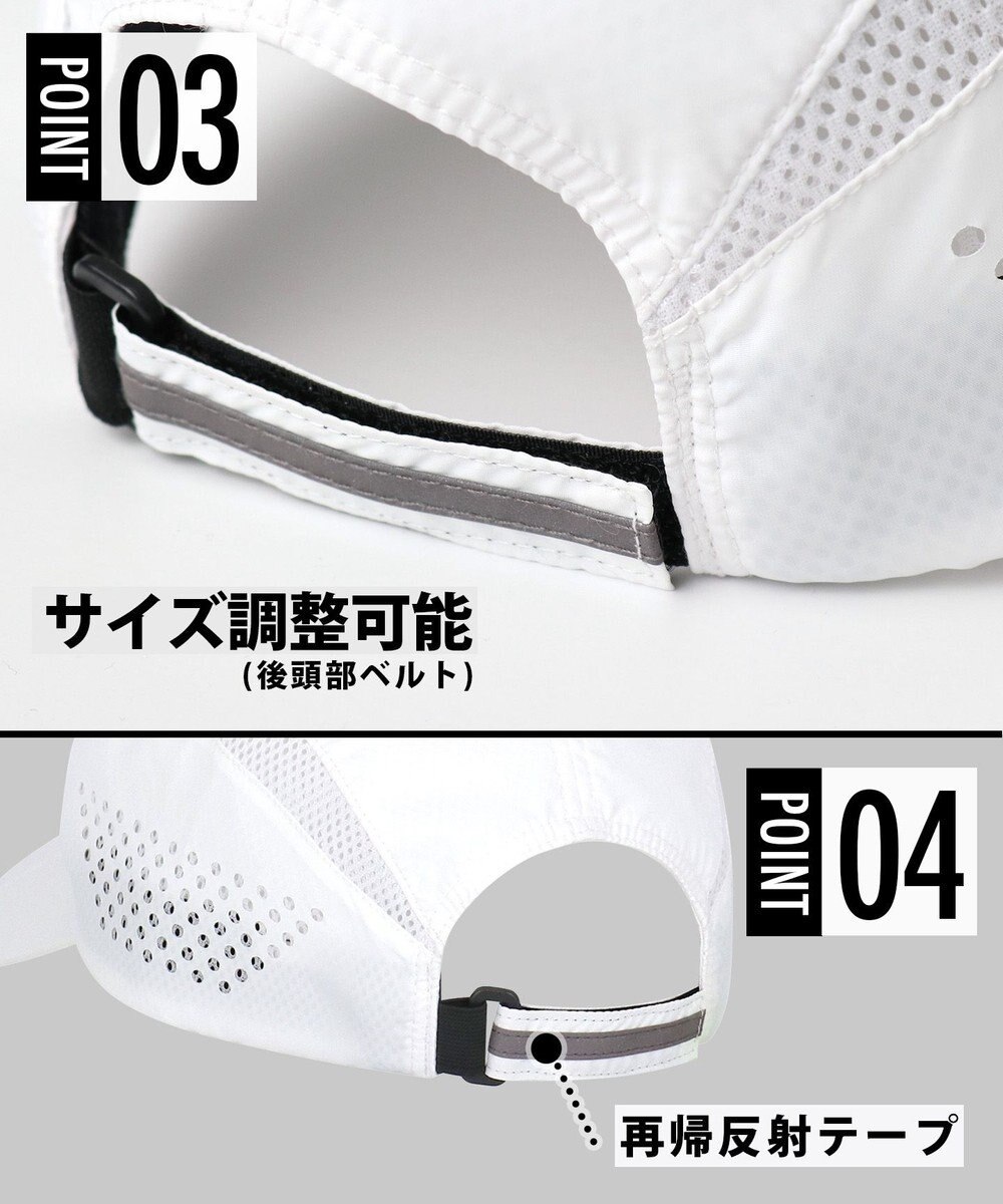 CW-X 【UNISEX】 CW-X キャップ メッシュパーツつき(つば内側) メッシュ切替あり(頭頂部) ユニセックス HYR430 /ワコール 