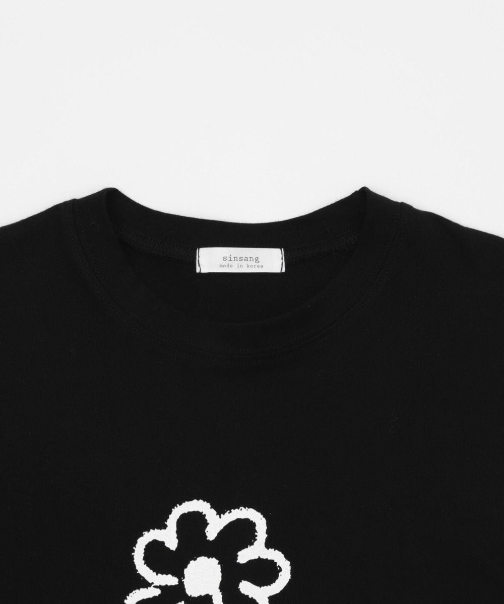 WEGO fake　it　flowersビッグT 