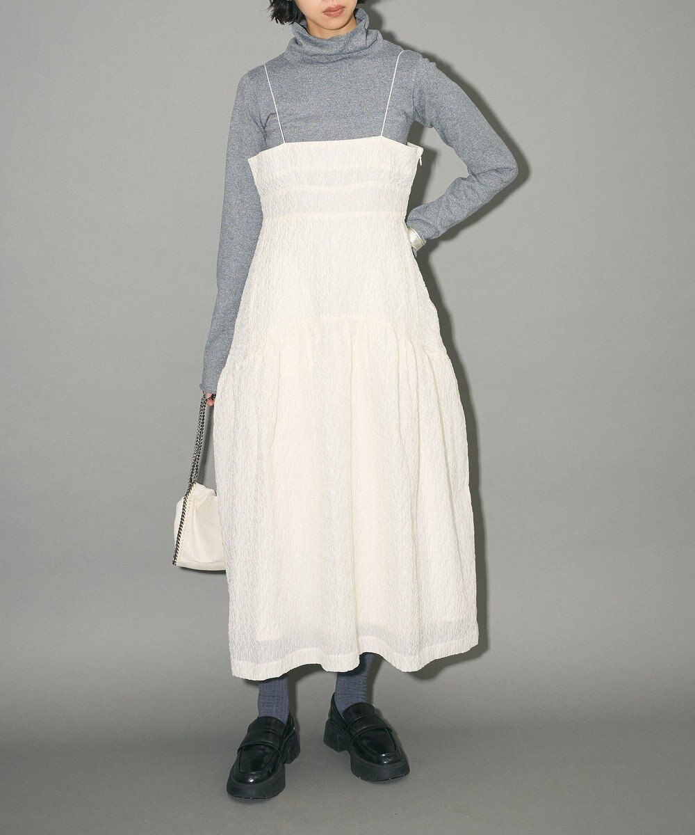 Green Parks ジャガードキャミワンピース 