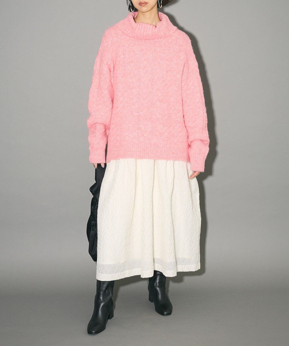 Green Parks ジャガードキャミワンピース 