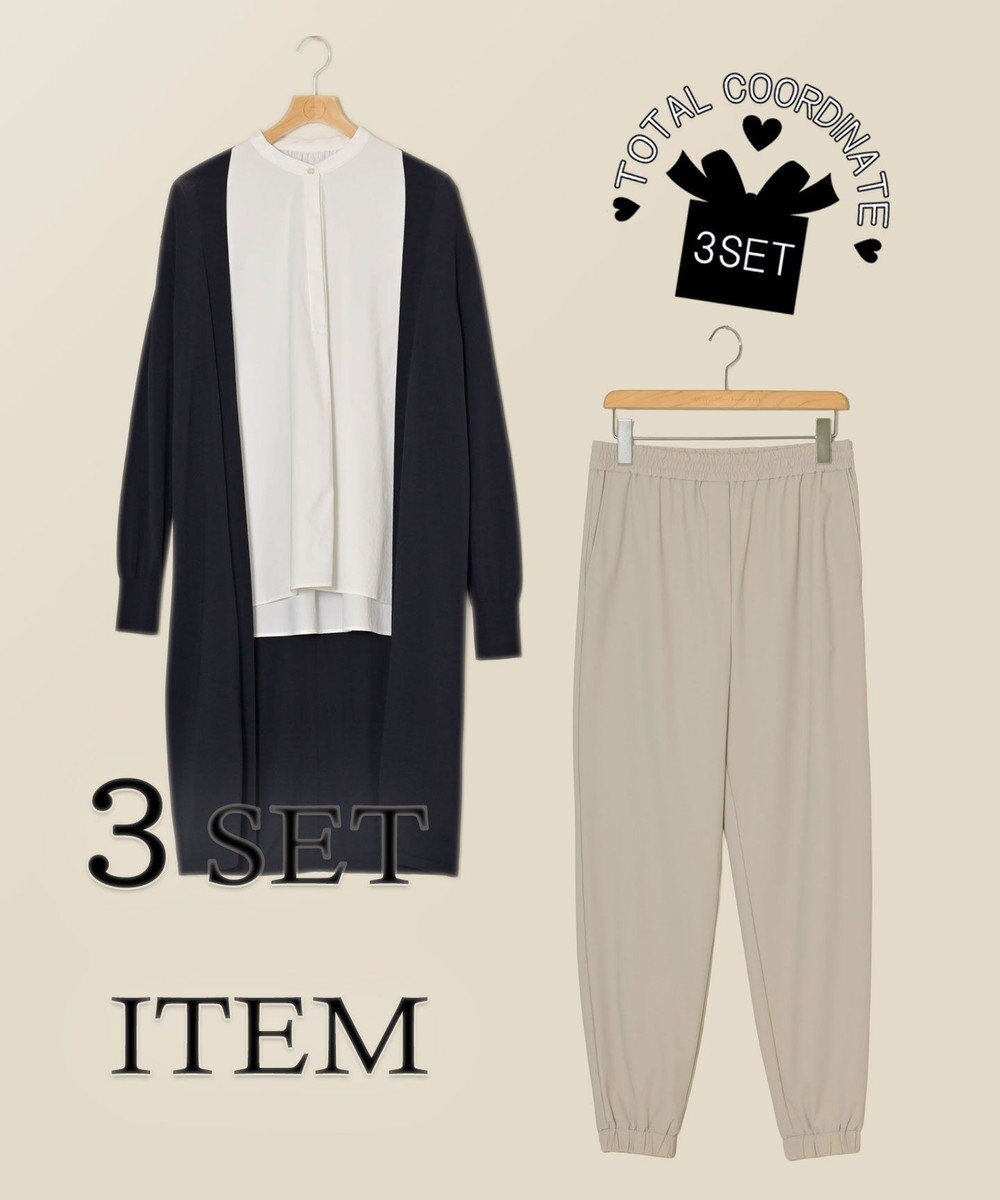 ONWARD Reuse Park 3セット商品/サイズ4【ICB】ニット春夏×ブラウス春夏×パンツ春夏 