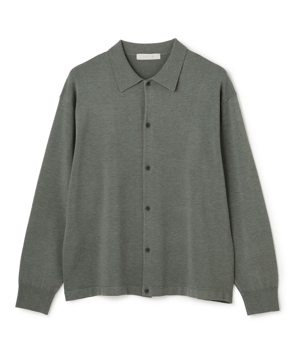 UNFILO MENS 【男女兼用】ソフトサーモ アンチピリングニット シャツ 