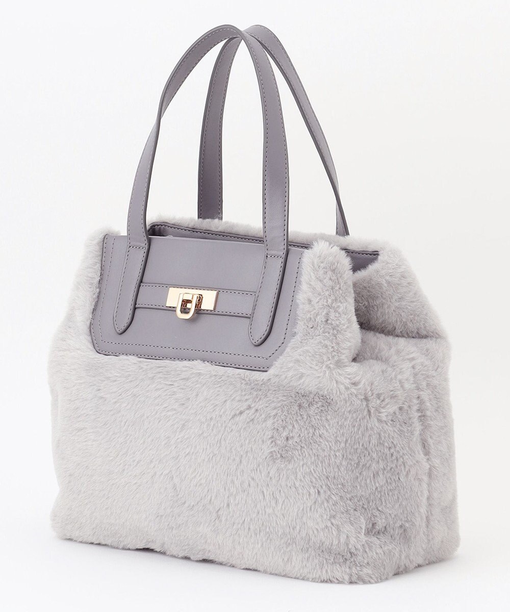 ANY SIS 【2WAY】ベルトメタルファートート バッグ 