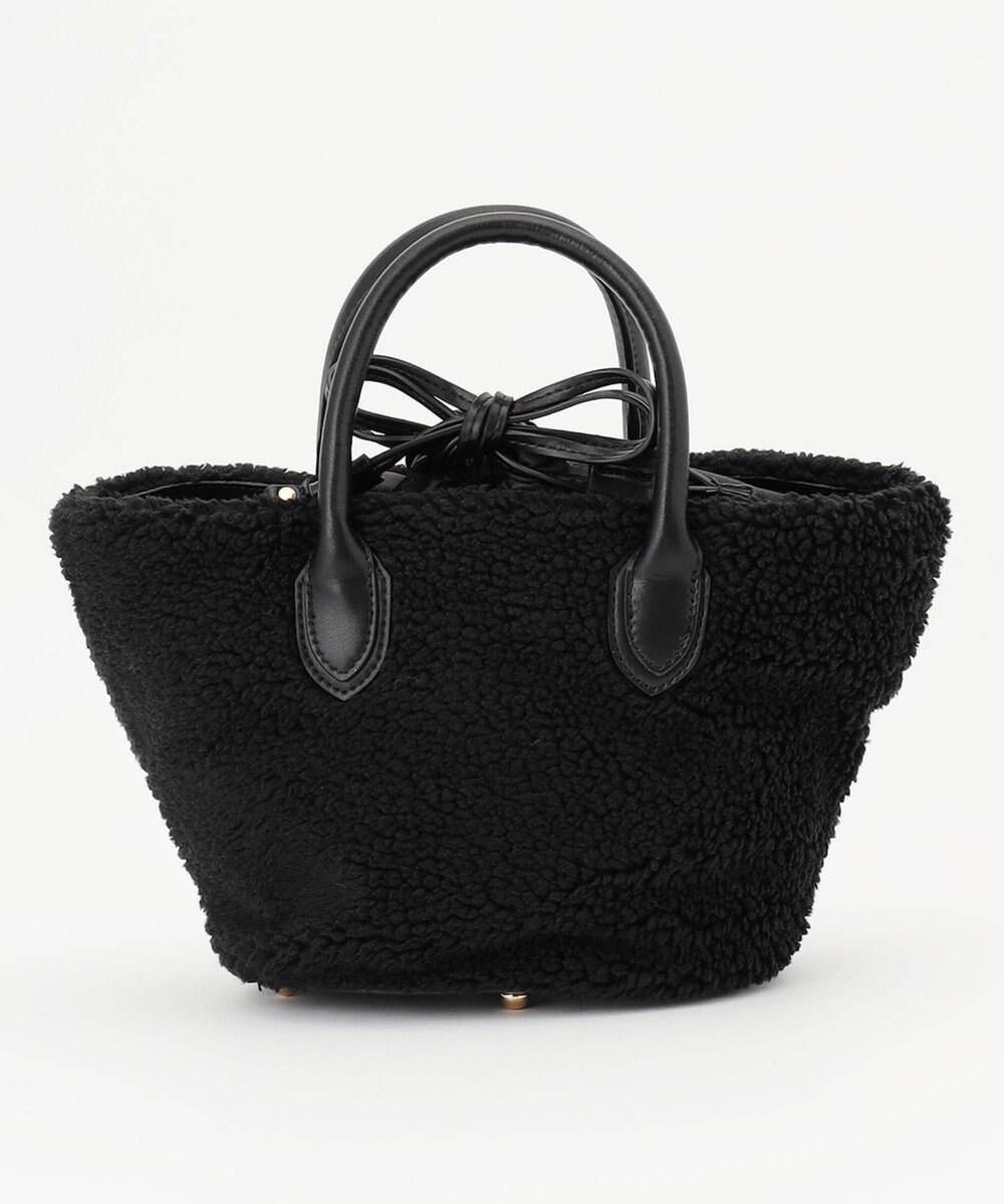 LA BAGAGERIE エコファー　バケツハンドバッグ 