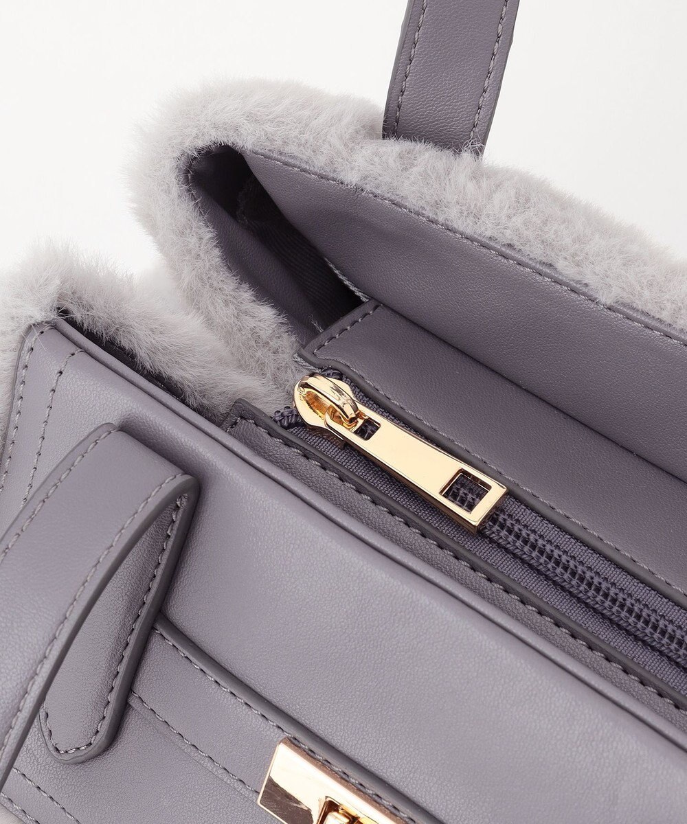 ANY SIS 【2WAY】ベルトメタルファートート バッグ 