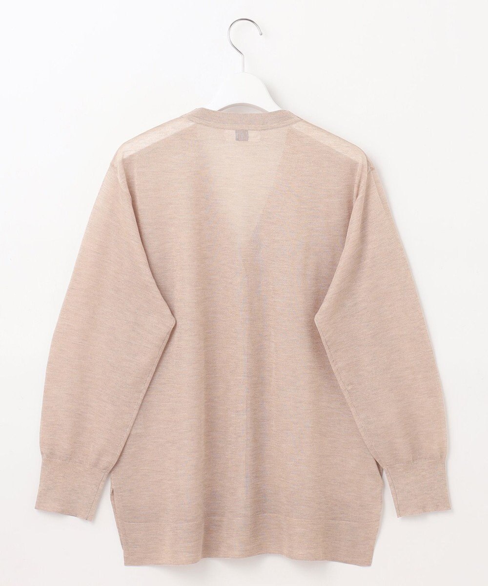 J.PRESS LADIES L 【WEB限定カラーあり・洗える】Vis/Peスパーク シアー カーディガン 