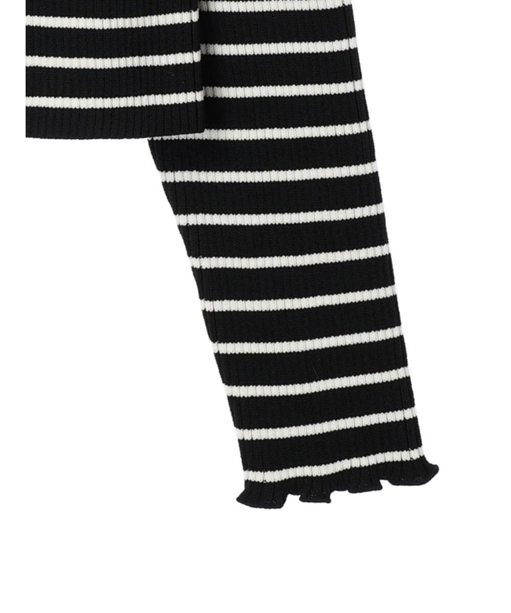 Green Parks ・ＥＬＥＮＣＡＲＥ　ＤＵＥ　Ｗ　ＺＩＰ　ボーダーカーデ 