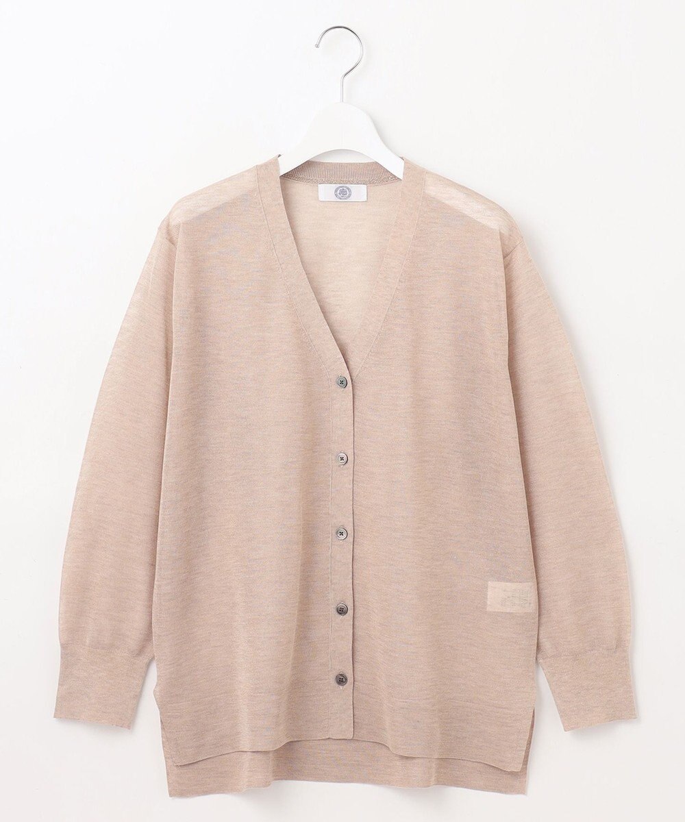J.PRESS LADIES L 【WEB限定カラーあり・洗える】Vis/Peスパーク シアー カーディガン 