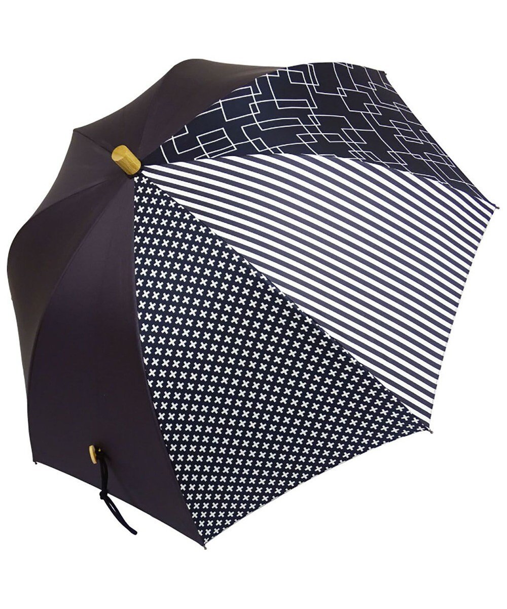 +RING 【プラスリング】【数量限定】レディース向け 晴雨兼用（長ショート） 遮光 BLK T1170 