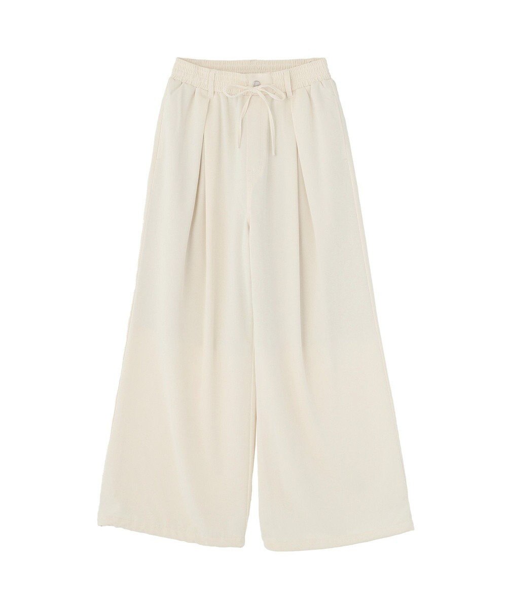 Green Parks サテンコクーンパンツ 