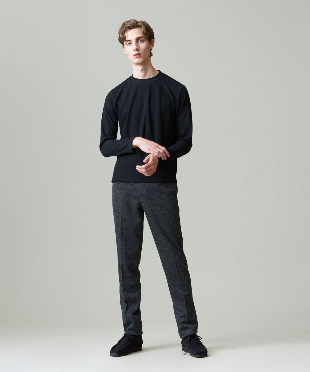 J.PRESS MEN 【ビジネス対応】【J.PRESS PREMIUM JERSEY】無地 ロングスリーブTシャツ 