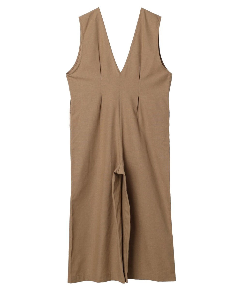 Green Parks 綿麻混サロペット 