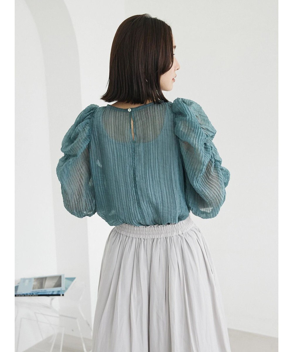 Green Parks ・ＡＮＤ　ＳＥＡＲＣＨ　シアーパワーショルダーブラウス 