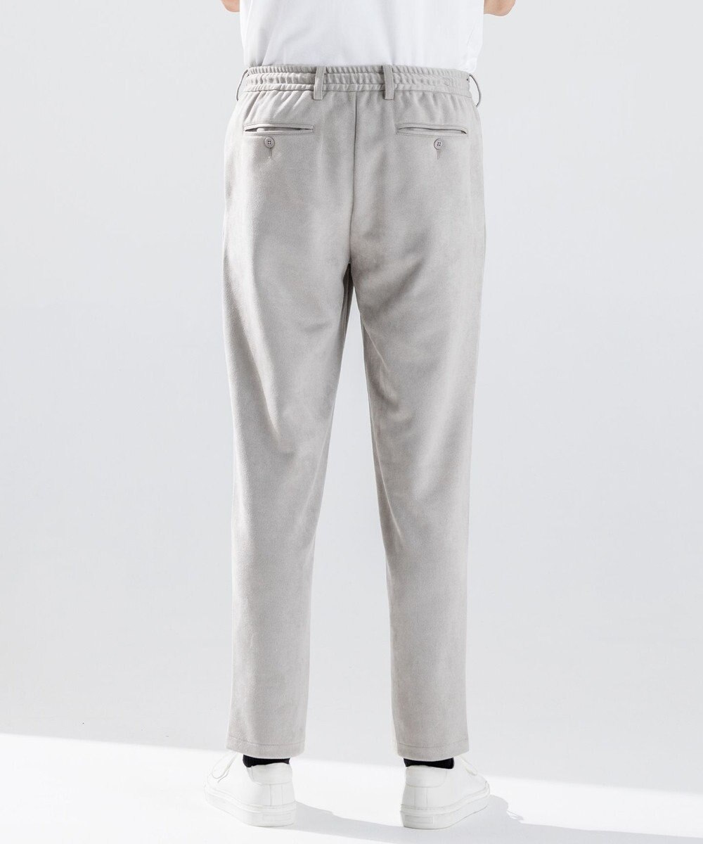 JOSEPH HOMME 【WEB・一部店舗限定  】レザーライクポンチ　ドロスト付テーパードパンツ / PEGG CONVERTIBLE 