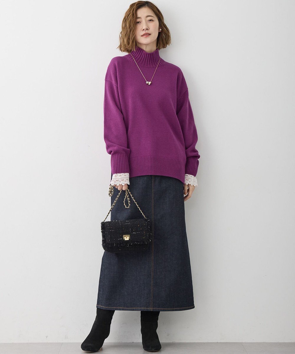 23区 GIOLICAツイード ショルダーバッグ 