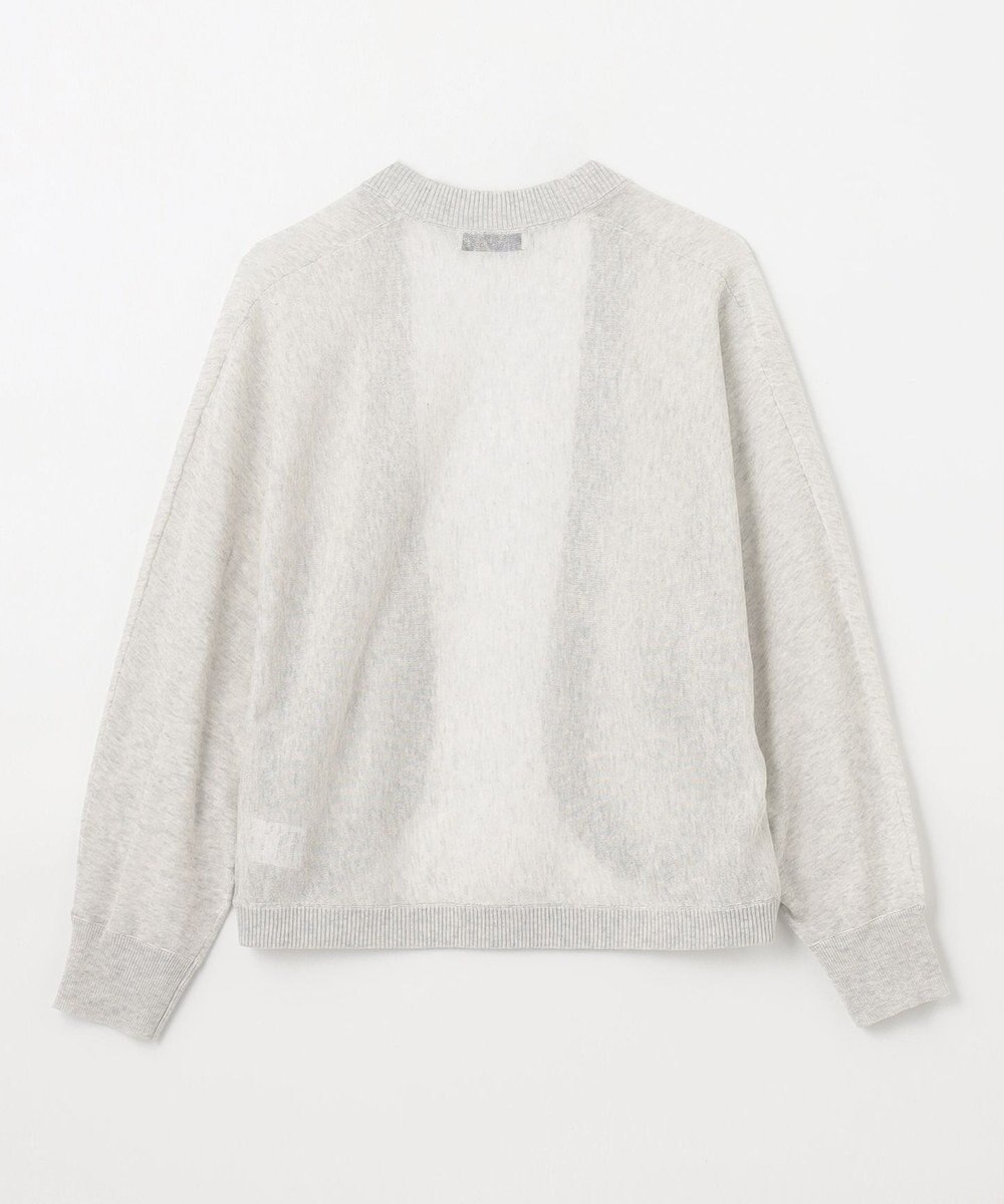 ANY 【洗濯機可/接触冷感/アンチピリング】シアーニットボレロカーディガン 