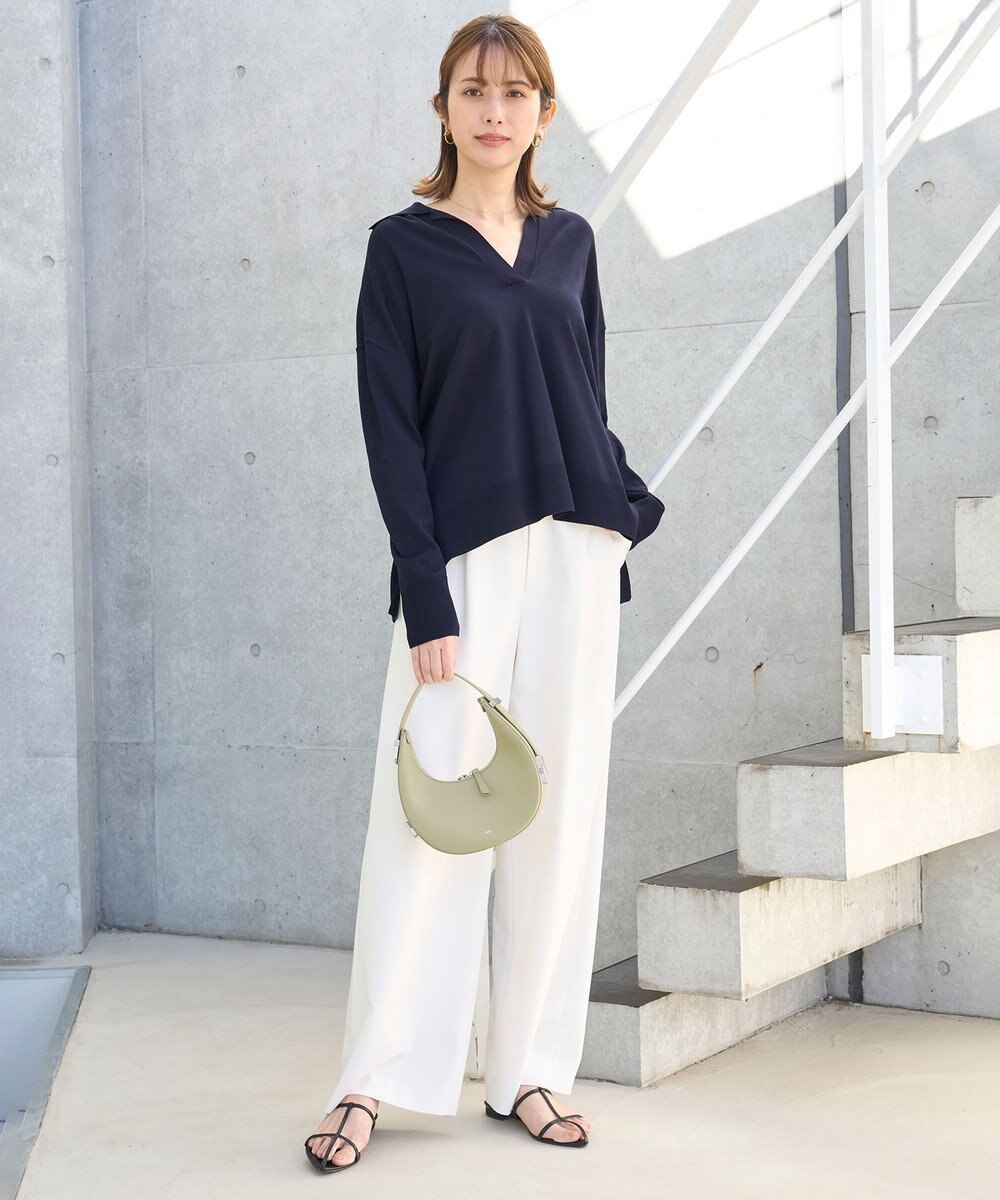 UNFILO マイビューティ スキッパーニット 