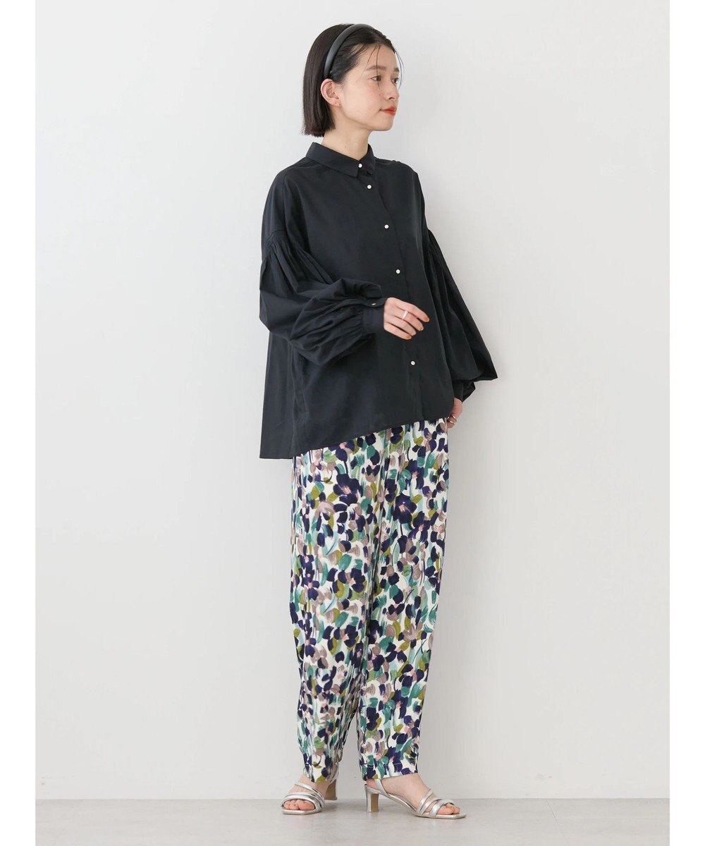 AMERICAN HOLIC ＵＶカット／接触冷感ギャザースリーブブラウス　 