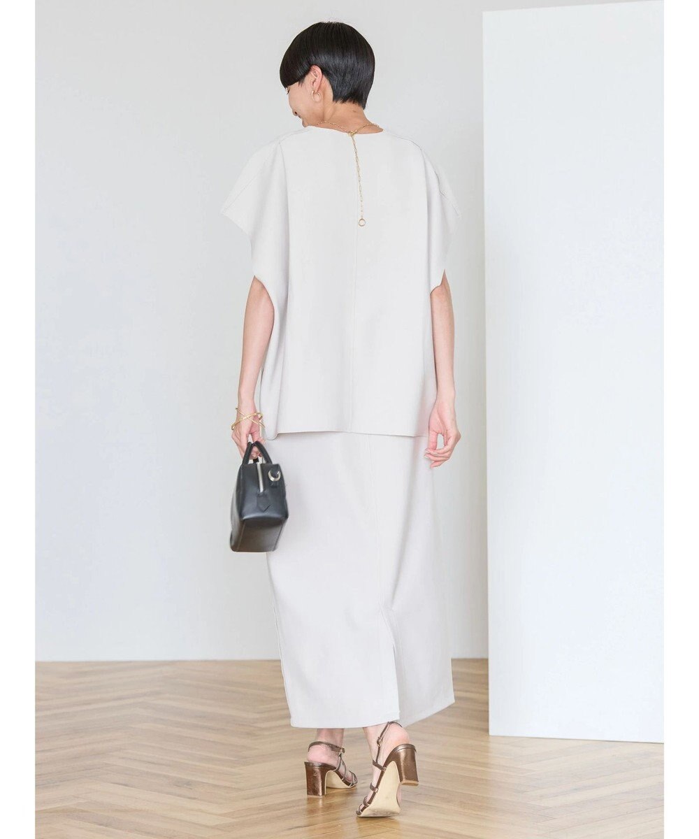 AMERICAN HOLIC クレープジョーゼットＶネックベスト 