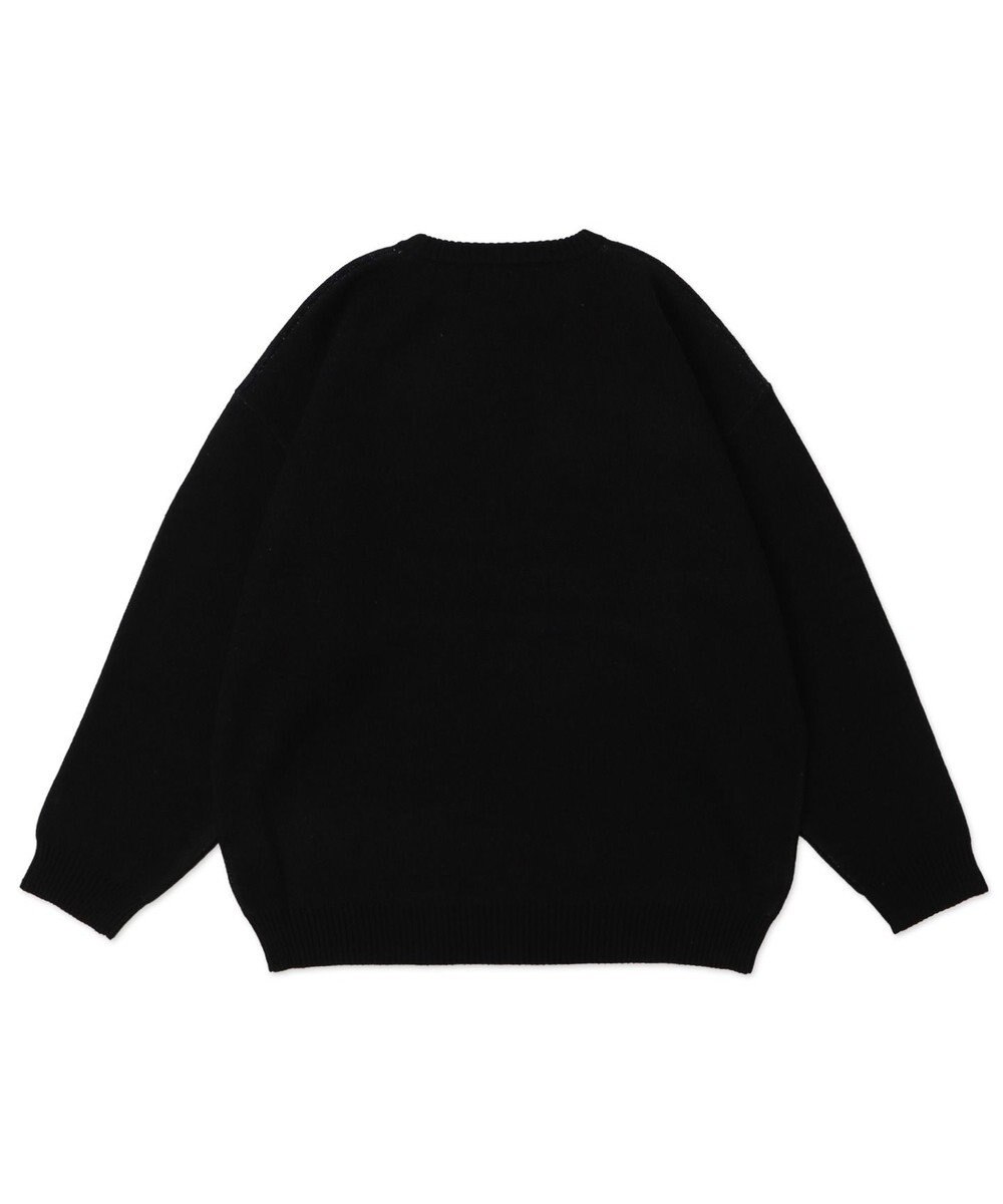 WEGO 【ユニセックス着用ITEM/MLサイズ展開】別注NEW　JACKジャガードニットプルオーバー 