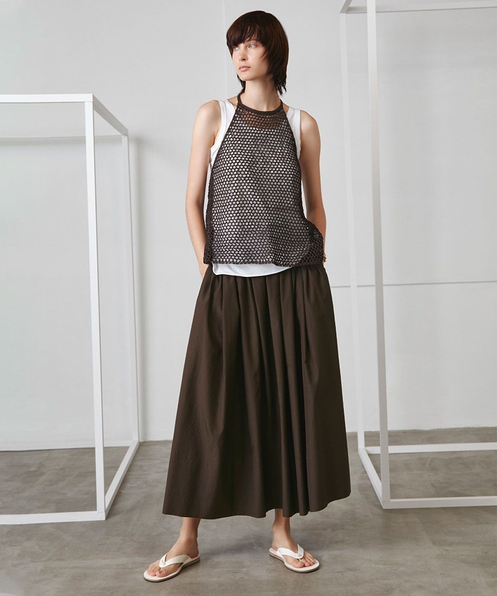 BEIGE， AURAY / ギャザースカート 