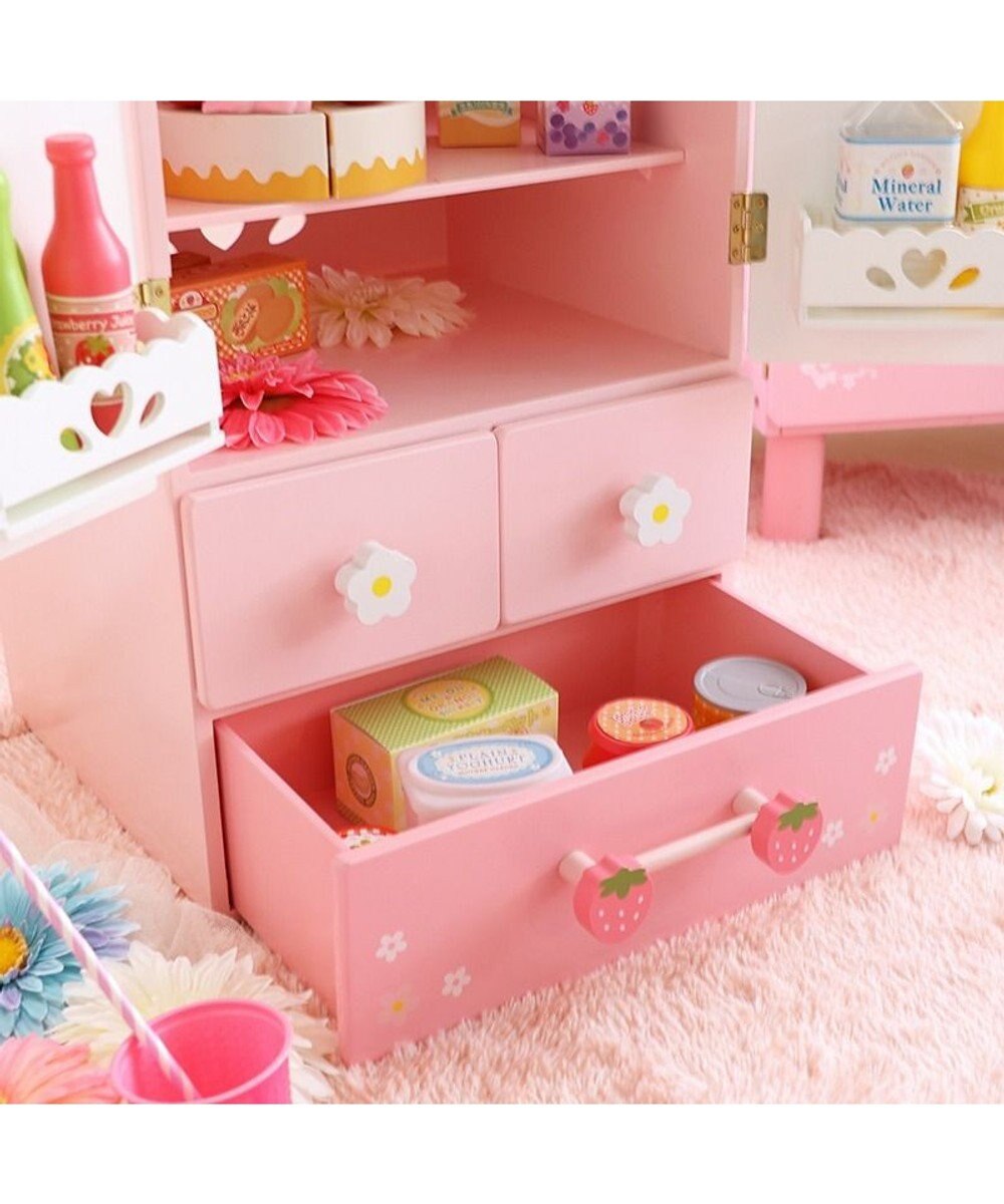 Mother garden マザーガーデン 野いちごままごと デラックス 冷蔵庫 《キューティー柄》 